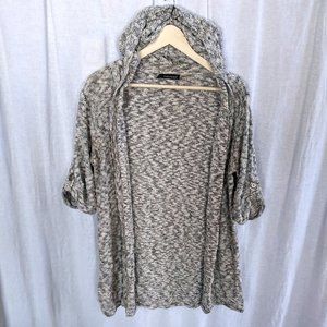 Maurices + Hooded cardigan with 3/4 length sleeve